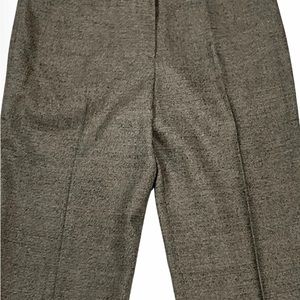 Escada Brown Twill Wool Pants Size 40